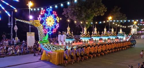 พิธีเปิดการจัดงานประเพณีลอยกระทงสายไหลประทีป 1000 ดวง ประจำปี 2561 จังหวัดตาก