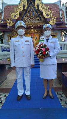 พิธีวันสมเด็จพระเจ้าตากสินมหาราช และพิธีบวงสรวงดวงพระวิญญาณสมเด็จพระเจ้าตากสินมหาราช ในวันที่ 28 ธันวาคม 2564